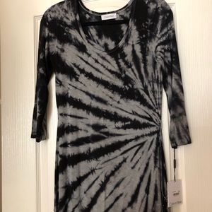 Calvin Klein maxi tie-dye dress- size 2/NWT